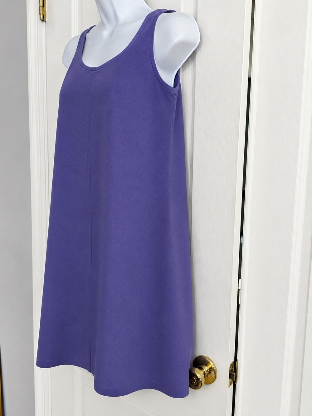 J. Jill Girls Sleeveless Purple Shift Dress - Picture 2 of 4